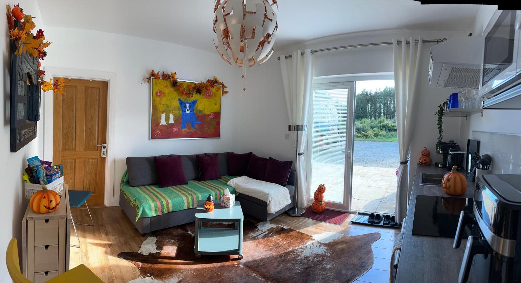 Forest Path Luxury Studio Apartment With Large Bedroom Bathroom And Sauna Sleeps Up To 4 Ballynahinch Exteriör bild